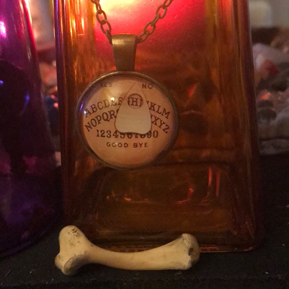 Ouija pendant necklace